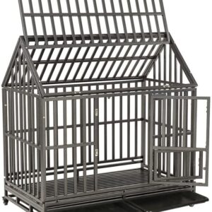Heavy Duty Dog Crate Strong Metal Cage